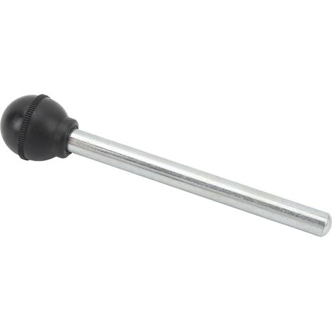 Goupille de verrouillage magnétique universelle à bille pour colonne de poids de musculation, 10 x 100 mm / 0,4 x 3,9 pouces (1/5)