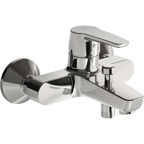 Mezclador de baño y ducha HANSA HANSAPOLO, proyección de 157 mm, (1/4)