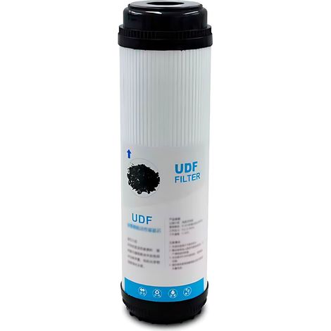 Filtro Carbone GAC UDF 10" x 2,5" – Guscio Noce Coco – Certificato NSF