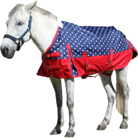 1200D Couverture d'extérieur imperméable pour Mini-Cheval/Poney (1/5)