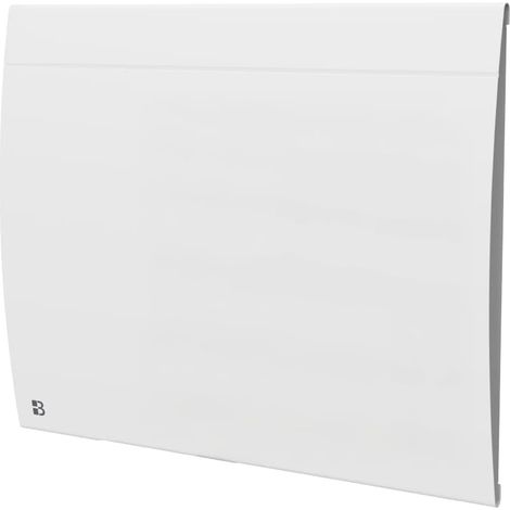 Radiateur électrique fixe connecté WIFI à inertie sèche céramique 1000W ILLO CONNECT horizontal blanc (1/5)