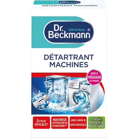 Desincrustante para lavadoras y lavavajillas 2x50 g - Dr. Beckmann