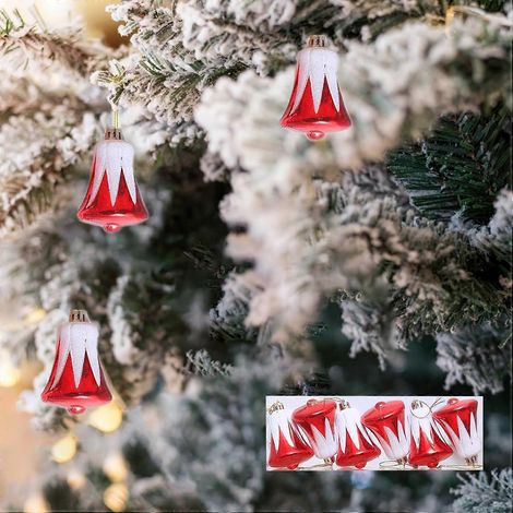 Generic Christbaumschmuck AURA, Christbaumschmuck, origineller kleiner Deko-Anhänger für Familien-Weihnachtsdekoration (Glocke) (1/4)