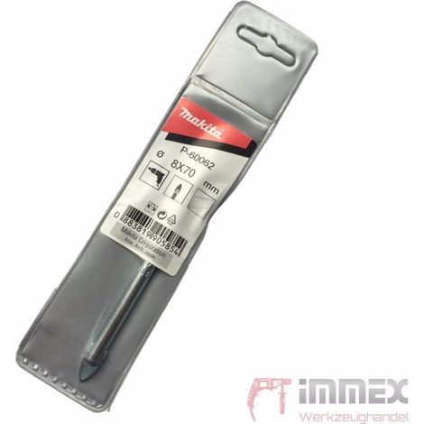 Makita Fließenbohrer Glasbohrer 8x70mm P-60062