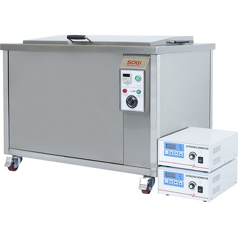 Vasca ultrasuoni industriale lavapezzi riscaldata da 160L SOGI VL-U1600R (1/5)