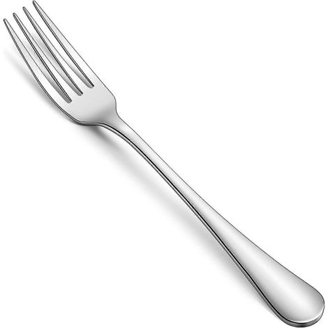 Ensemble de couverts de table en acier inoxydable de qualité, 1 fourchette, 20 cm (8 pouces) (1/5)