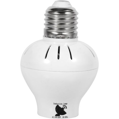 Support de Lampe E27 100-240 V Micro-ondes Radar PIR Capteur Infrarouge Lumière Socle Base Lampe Titulaire Corps Humain Induction Interrupteur.