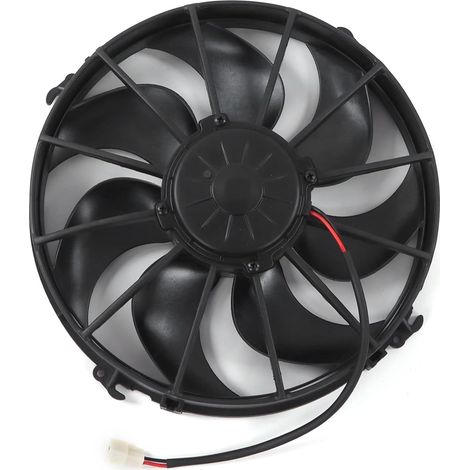 Ventilateur de Refroidissement à Condensateur 24 V CA pour Camions et Bus – 3 200 Tr/min, Type à Traction Haute efficacité avec 7 Pales, Refroidissement amélioré du Compartiment moteur. (1/5)