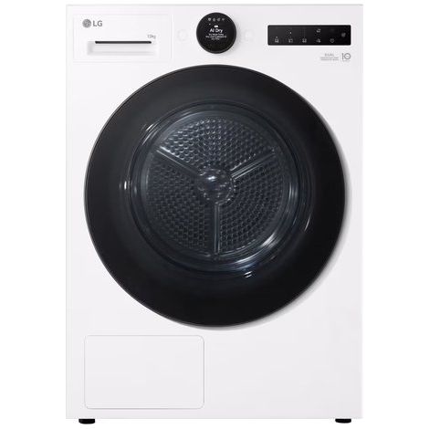 LG RHX7010TLB Asciugatrice Intelligente AI Dry 10 kg Classe C Bianco