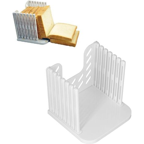 Coupe-pain domestique, épaisseur réglable, guide de découpe pour toasts, outil de cuisine et de boulangerie (1/5)