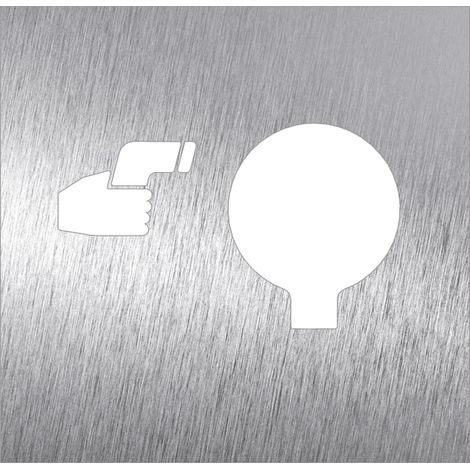 Pictogramme Inoxydable "Thermomètre" - Fricomos (1/2)