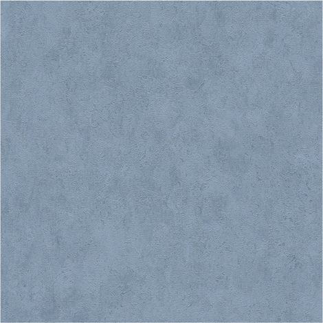 Textured wallpaper wall Profhome 782274 hot embossed non-woven wallpaper textured with decorative render look shimmering blue pigeon blue 5,33 m2 (1/5)