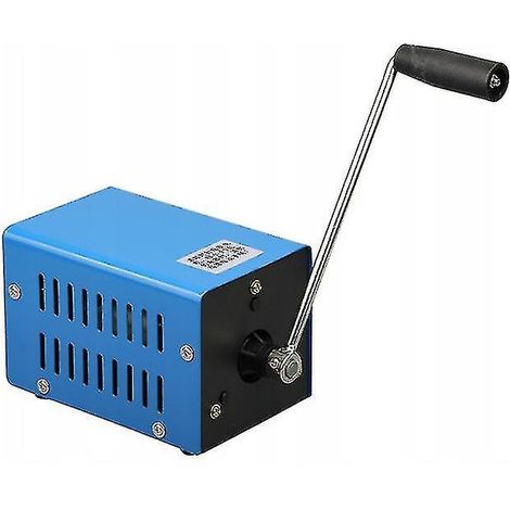Générateur à manivelle haute puissance, générateur de secours à charge USB pour dynamo, idéal pour le camping et les activités de plein air. Haute qualité. (1/3)