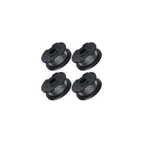4 pièces de bobines de fil pour bobines de coupe-herbe Bosch, bobine de remplacement de fil en nylon pour coupe-bordures Bosch F016800569 (5 m x Ø1,6 mm) (1/5)