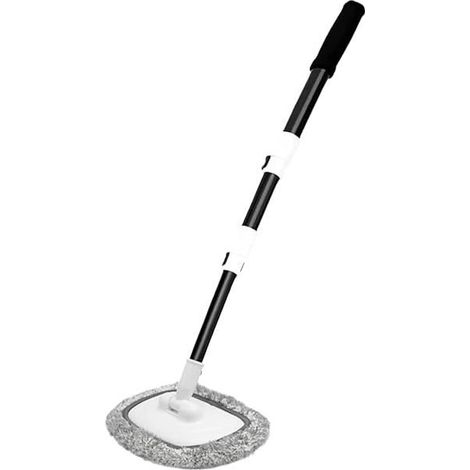 Brosse lavage voiture télescopique courbée 15°, nettoyage pour RV, camion, bateau, fenêtre et sol (1/5)