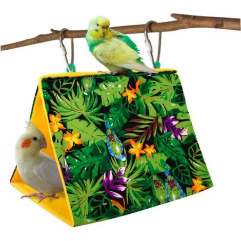 Hamac suspendu pour oiseaux (M), pour cage à oiseaux, jouet pour petits animaux de compagnie (1/5)