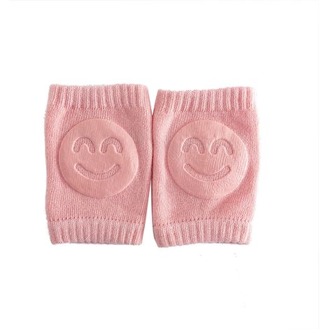 Protecteurs de Genoux Bébé Anti-Dérapants Respirants en Coton Taille Unique Rose Mixte (1/3)