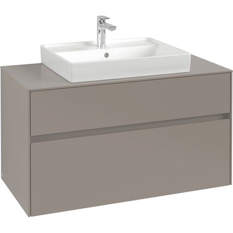 Villeroy & Boch Collaro Waschbeckenunterschrank, 2 Auszüge, (1/2)