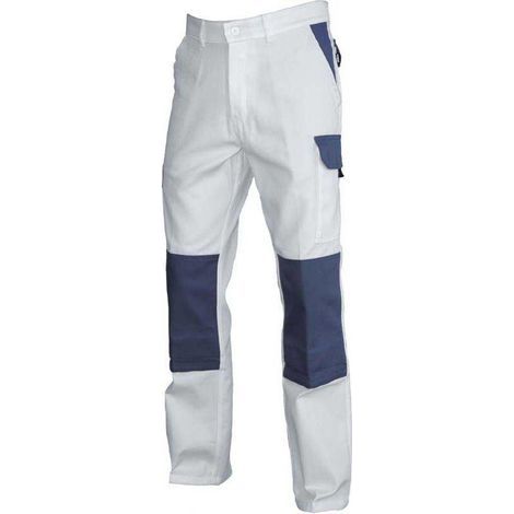 Pantalon Typhon Pbv Pantalon De Travail Bicolore Avec Poches Genoux - Pbv (1/2)