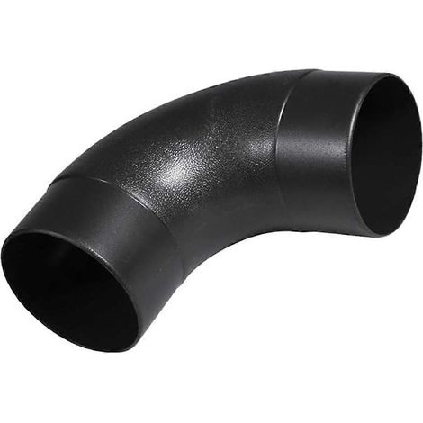 Coude à 90 degrés de 4 pouces - Connecteur de collecteur de poussière à angle droit en plastique ABS (1/5)