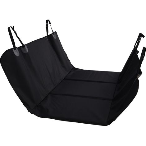 Housse de Siège Auto pour Chien Protection Banquette arrière noir (1/5)