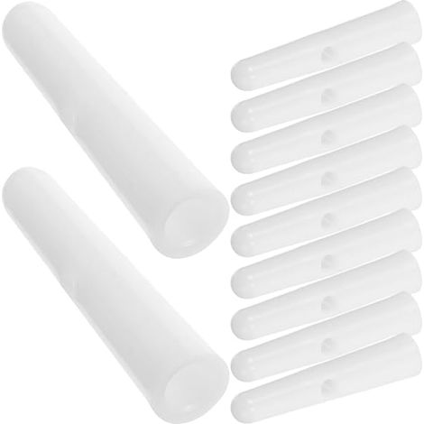 Parasol Accessories White Plastic Whale End Caps for Repair and Maintenance, Suitable for Umbrella Charms on Stage DIY (1/5)