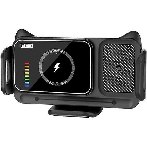 15-W-RGB-Funkautoladegerät mit Antivibrationsdesign, faltbarem Ständer und 360°-Drehung (1/5)