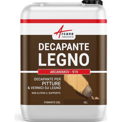 Detergente decapante, Sverniciante per vernici e smalti su legno - 20 L - ARCANE INDUSTRIES