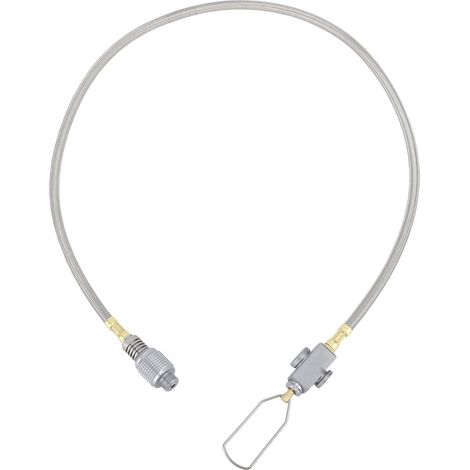 Verlängerungsrohr mit verstellbarem Ventil und Halterung, Adapter für flache Butangasflasche (1/4)