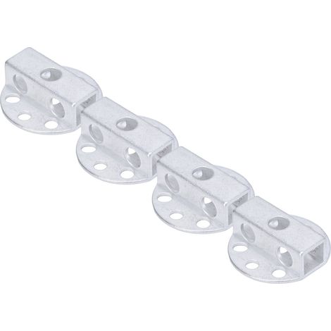 Kit de Fixation en Aluminium pour Robot, Support de Poutre Carrée 4 Pièces 5900‑0008‑0008 (1/5)