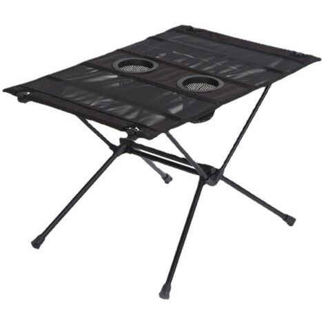 Table de camping pliante, mini table pliante portable avec sac de transport, table de camping légère pour randonnée en plein air, pêche, pique-nique (60 x 40 x 40 cm)