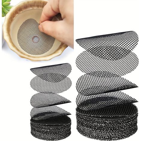 Ensemble de 50 joints en maille anti-fuite pour fleurs de bonsaï, diamètre rond 5 cm (1/5)