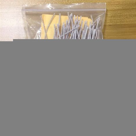 Mèches pour Candle DIY Naturelles (Soy Wax, Aromatherapie) - Lot de 100, Taille Multi (3.5/6/8 inch) - Mèches Sans Fumée (1/5)
