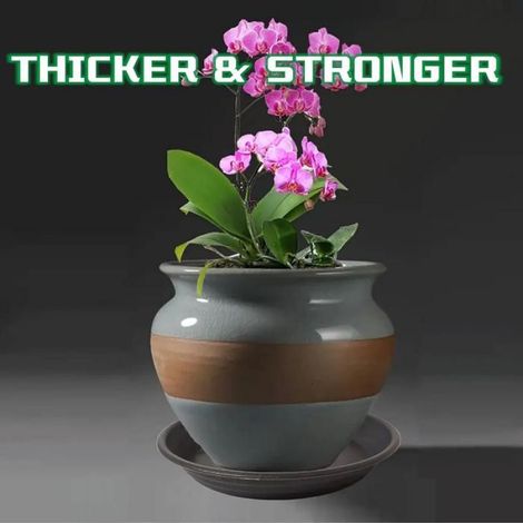 Lot de 3 soucoupes pour pots de fleurs 10 pouces, bacs de récupération d’eau en plastique noir, sans trous (1/4)