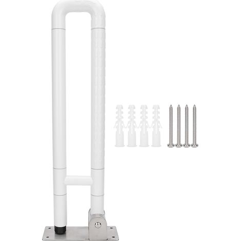 Barre d'appui antidérapante pour toilettes, poignée de sécurité pour salle de bain, aide aux personnes âgées, support de maintien anti-chute. (1/5)