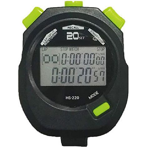 1 Chronomètre numérique, grand écran, plastique robuste, cordon de cou, pour entraîneurs et sports (1/5)