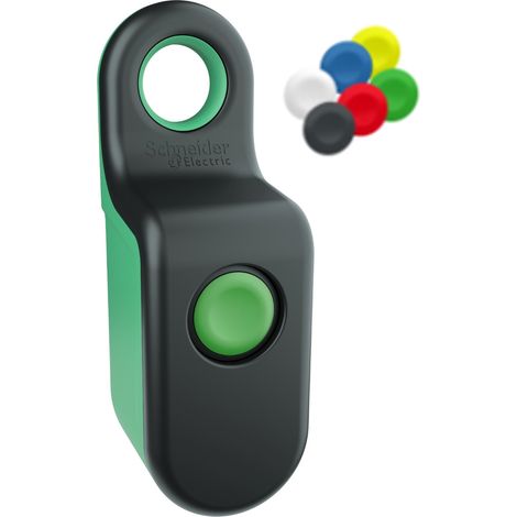Harmony boîte 1 bouton à action simple émetteur sans fil sans pile SCHNEIDER ZBRM21A0