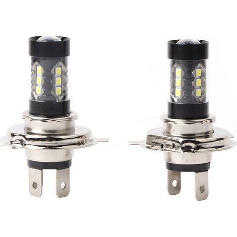Phares LED automobiles, lot de 2 unités, réf. 12V-24V, 80W, pour feux antibrouillard, pour l'éclairage et le remplacement dans les véhicules.-AquaForge (1/5)
