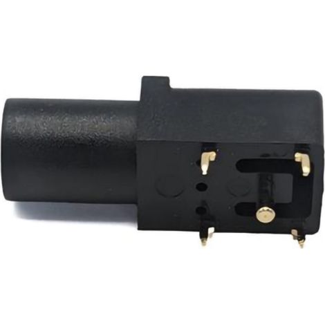 Mueller Electric BU-163-0 Bananenbuchse Buchse Stift-Ø: 4.2 mm Schwarz 1 St.