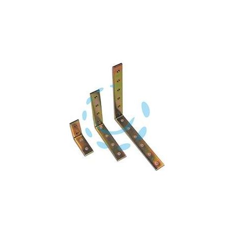 LASTRINA AD ANGOLO FORATA PESANTE ART.867 - mm.20x100x4 spess.