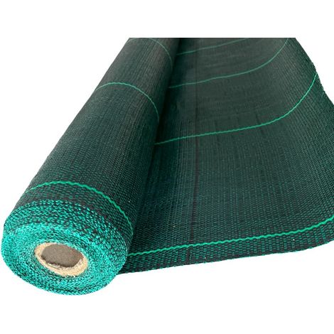 Telo Per pacciamatura Verde 4,20x50 mt 100gr/mq anti erbacce Anti UV Permeabile (1/4)