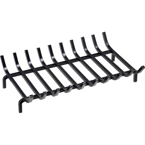 Brucialegna Braciere 60x40 cm in Ferro Belfer 900/C Nero