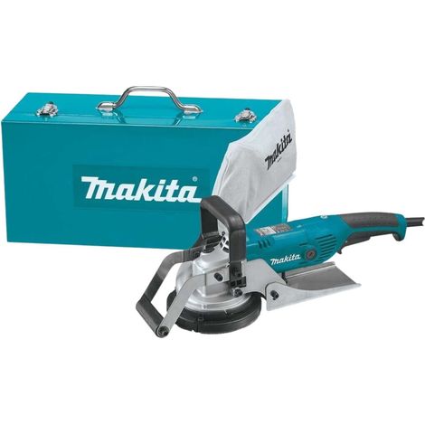 [JAMAIS UTILISE] Surfaceuse à béton MAKITA 1400W Ø125mm + coffret métal PC5001C