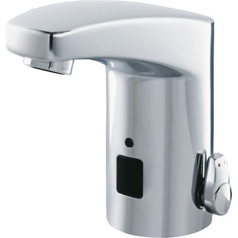 Mitigeur de lavabo Conti+maxx M10, mélangé, chromé, réseau sans vidage (1/2)