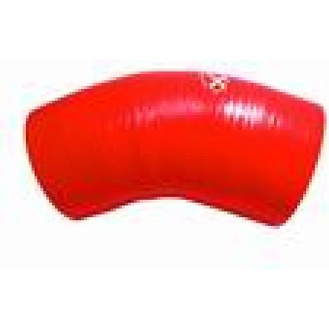 Coude Silicone 135 degres - D60mm L1150mm - Noir