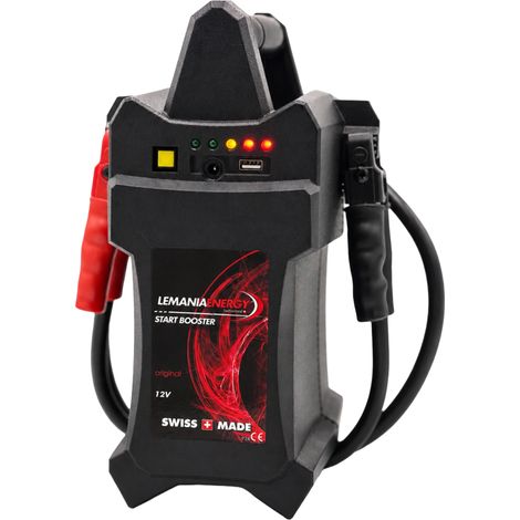 Booster de démarrage professionnel 12V 1600A – Batterie AGM – Voiture SUV Utilitaire – Lemania Energy