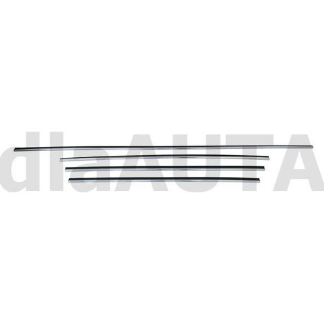 Baguettes chromées (4 pièces) pour calandre avant Peugeot 307 II (2005-2007)