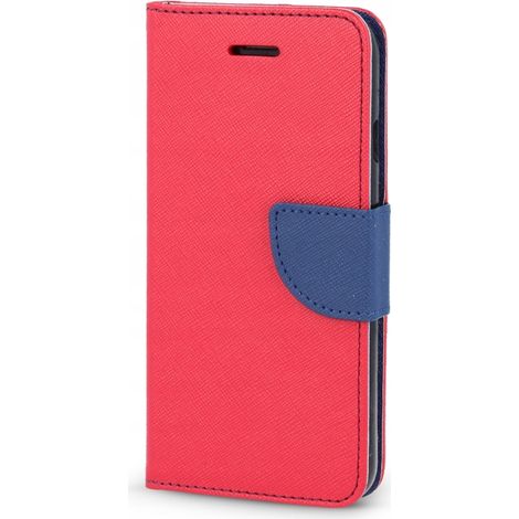 Elegante Schutzhülle mit Klappe, rot, für Samsung A34 5G+ Glas (1/5)