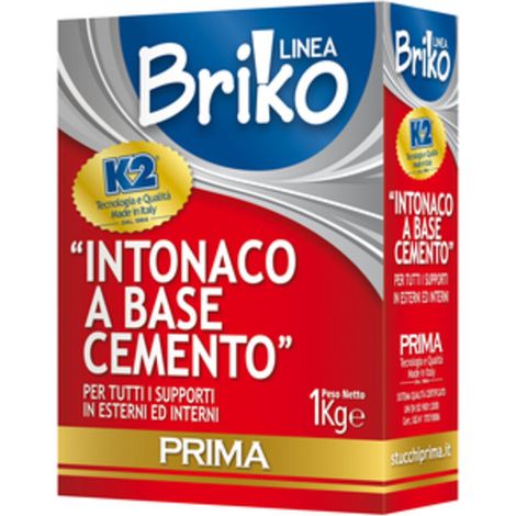 LINEA BRIKO INTONACO INTERNO ESTERNO DA  1 KG- 12,0 pz
