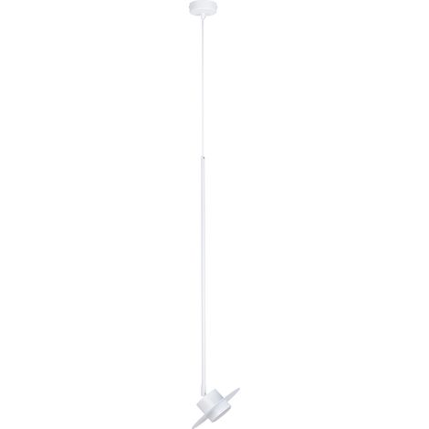 Suspension minimal blanche Ø20 mobile pour cuisine GX53 (1/4)